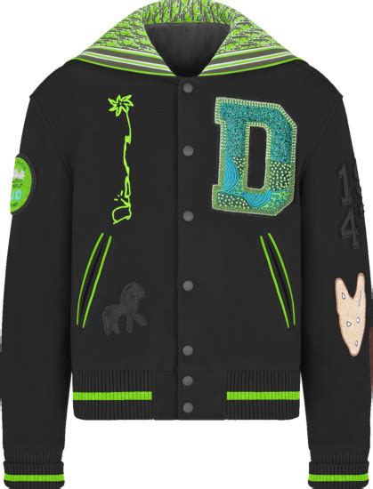 dior baseball jacket